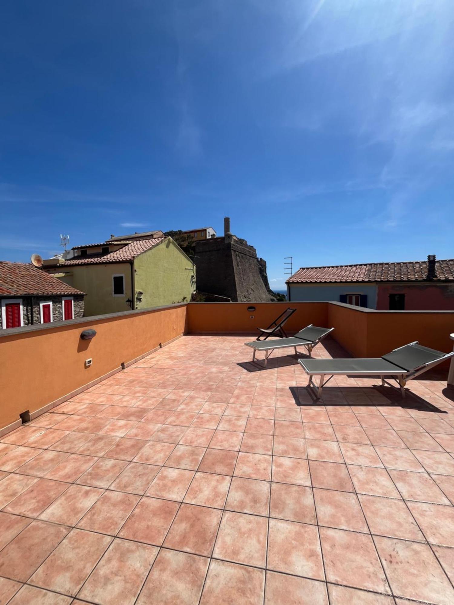 Villa Casa Vista Castello Capraia Esterno foto